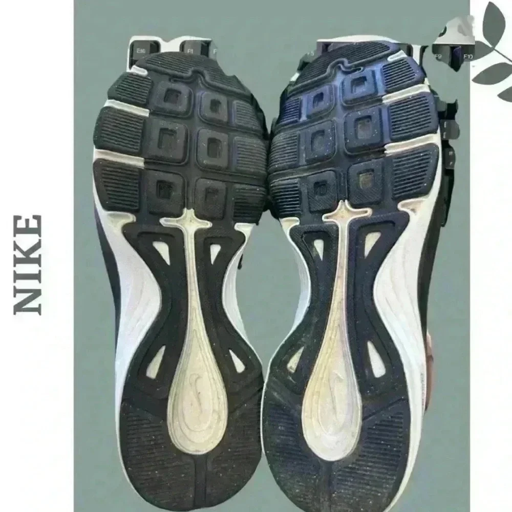 Nike Dual Fusion Running Shoes Size 8 Blue Black - Picture 4 of 7
